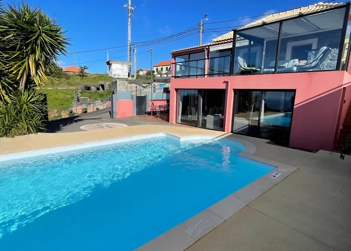 Sunset Paradise With Heated Pool Semesterbostad Calheta (Madeira)